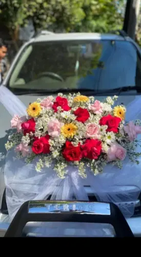 Bunga Hias Mobil Pernikahan di Dprd Provinsi Kalimantan Tengah